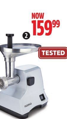 Canadian Tire Paderno meat grinder, 400w offer