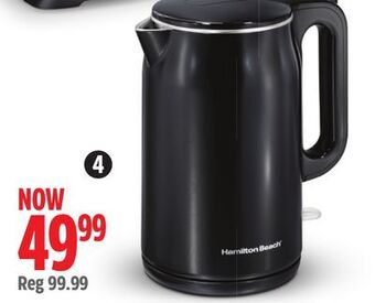 Canadian Tire Hamilton beach cool touch electric kettle, 1.6l offer