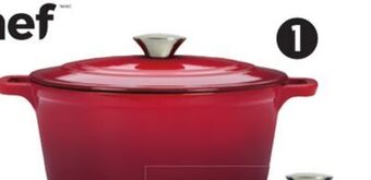 Canadian Tire Master chef 4.8-qt round cast-iron casserole offer