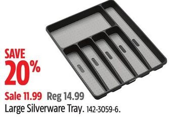 Canadian Tire Madesmart large silverware tray offer