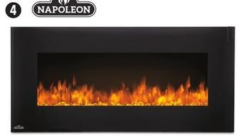 Canadian Tire Napoleon wall-mount fireplace offer