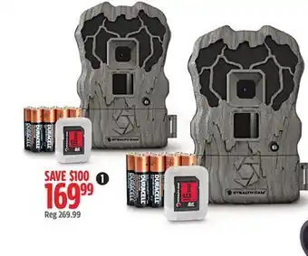 Canadian Tire Stealth qv1k 20mp game camera combo, 2-pack offer