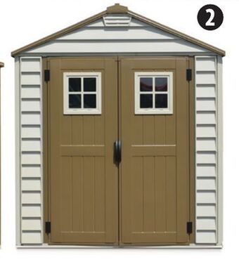 Canadian Tire Duramax storemax vinyl shed offer