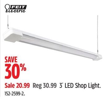 Canadian Tire Feit 3´ led shop light offer