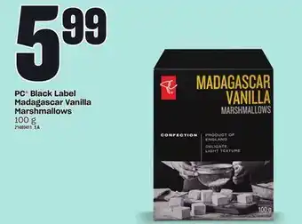 Independent Grocer Pc® black label madagascar vanilla marshmallows, 100 g offer