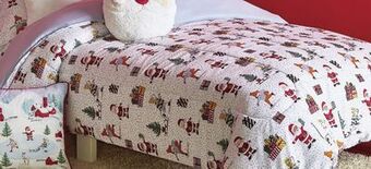 Walmart Holiday time 5-piece comforter set offer