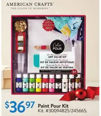 Walmart Paint pour kit offer