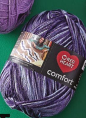 Walmart Red heart comfort yarn offer