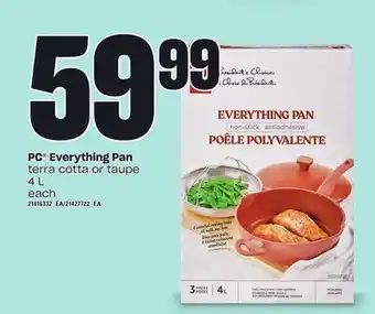 Loblaws Pc® everything pan, 4 l offer