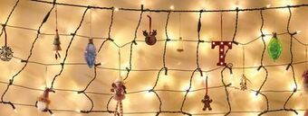 Giant Tiger 100 led tree wrap lights offer