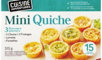 Giant Tiger Cuisine adventures mini quiche offer