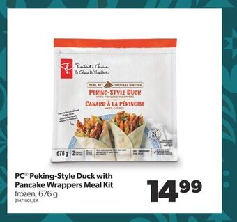 Real Canadian Superstore Pc® peking-style duck with pancake wrappers meal kit, 676 g offer