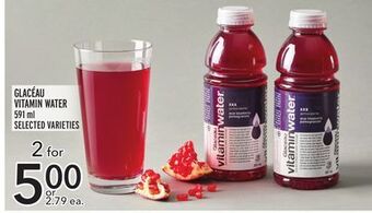 Metro Glacéau vitamin water offer