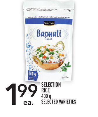 Metro Selection rice offer