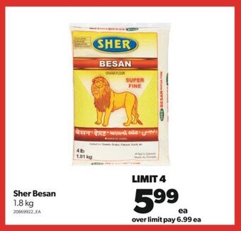 Real Canadian Superstore Sher besan, 1.8 kg offer