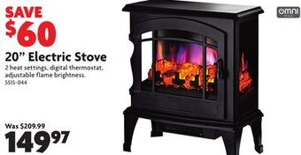 Home Hardware 20" electric stove offer