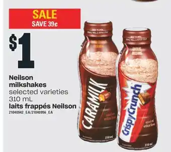 Valu-mart Laits frappés neilson, 310 ml offer