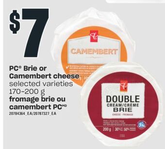 Valu-mart Fromage brie ou camembert pc, 170-200 g offer