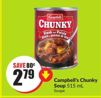 Chalo FreshCo Campbell's chunky soup 515 ml offer