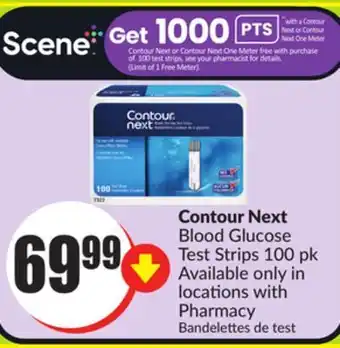 Chalo FreshCo Contour next blood glucose test strips offer