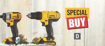Home Depot 2-piece dewalt® 20v max drill and impact driver kit offer