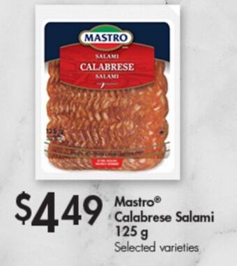 FreshCo Mastro calabrese salami offer