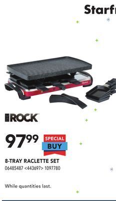 RONA Starfrit 8-tray raclette set offer