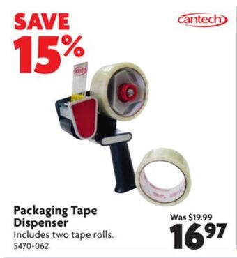 Home Hardware Packaging tape dispenser offer
