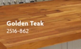 Home Hardware Acacia wood countertop golden teak offer
