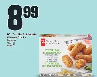 Valu-mart Pc tortilla & jalapeño cheese sticks, 345 g offer