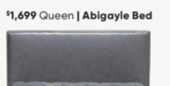 Sleep Country Abigayle bed offer