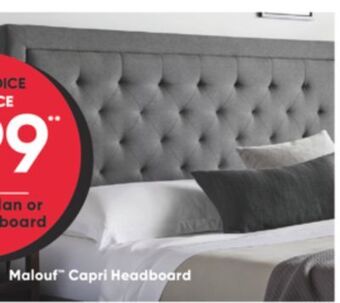Malouf capri headboard