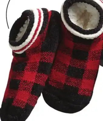 Walmart Kodiak ladies' sherpa-lined slipper socks 2-pair offer