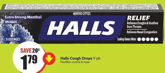FreshCo Halls cough drops offer