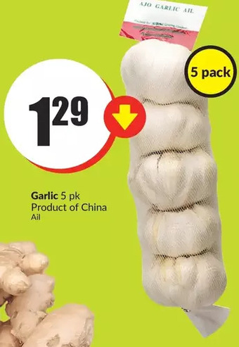 FreshCo Garlic offer