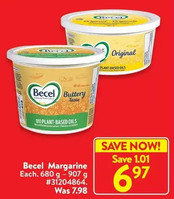 Walmart Becel offer