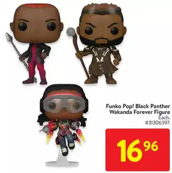 Walmart Funko pop! black panther wakanda forever figure offer