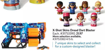 Walmart X-shot skins dread dart blaster offer