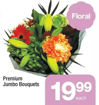 Highland Farms Premium jumbo bouquets offer