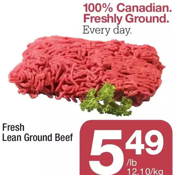 Highland Farms Fresh lean ground beef offer