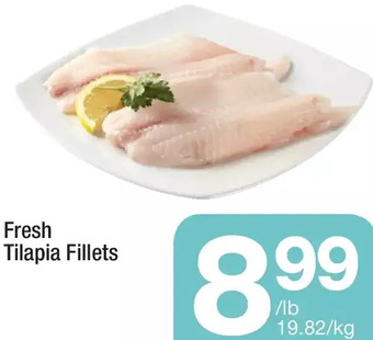 Highland Farms Fresh tilapia fillets offer