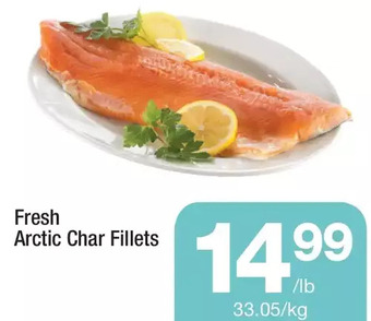 Highland Farms Fresh arctic char fillets offer