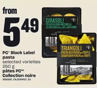 Independent Grocer Pc black label pasta offer