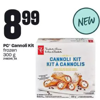 Independent Grocer Pc cannoli kit offer