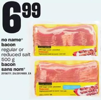 Independent Grocer No name bacon offer