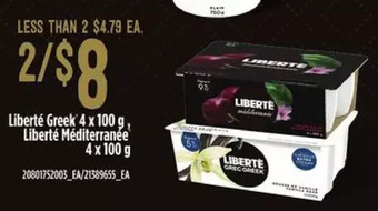 Independent Grocer Liberté greek, liberté méditerranée offer