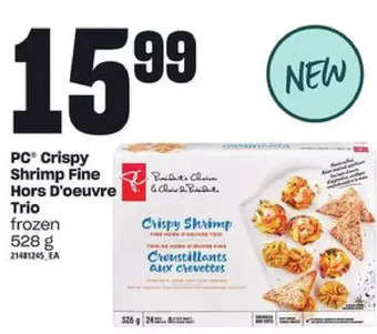 Independent Grocer Pc crispy shrimp fine hors d'oeuvre trio offer