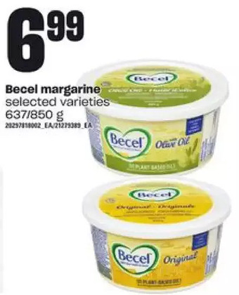 Independent Grocer Becel margarine offer