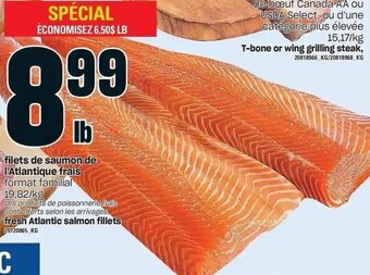 Provigo Fresh Atlantic Salmon Fillets offer