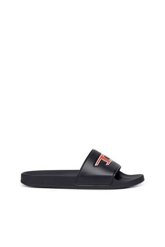 Diesel Pool slides with embedded d logo offer